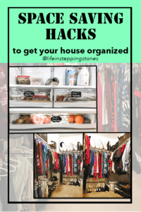 Are you ready to start off the New Year with a clutter-free house? Get started with these simple and quick organizing hacks!