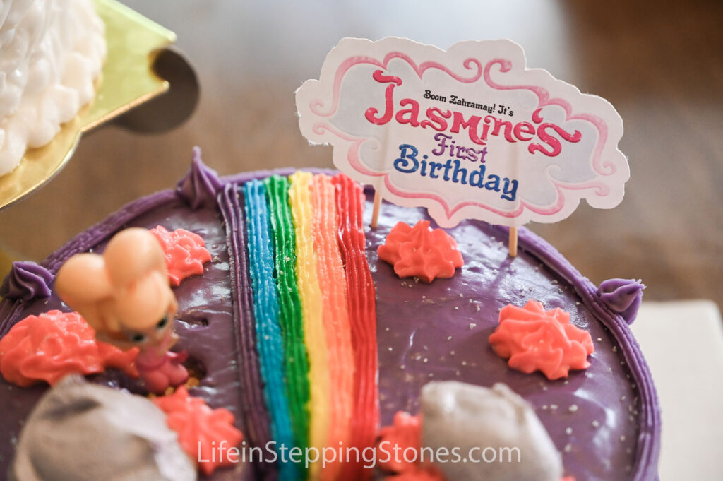Shimmer and Shine personalized birthday logo