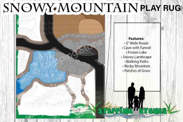 Snowy Mountain Play Rug - Image 6