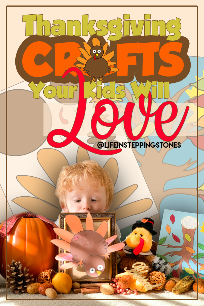 Thanksgiving Crafts your kid will love -turkey and thankful tree cut and paste