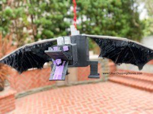 How to make Enderdragon Piñata for Minecraft Birthday Party DIY