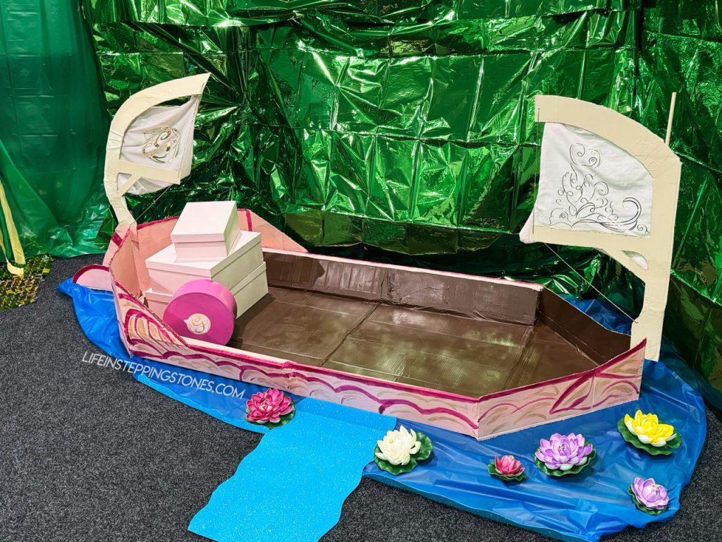 DIY Glinda's boat from Wicked