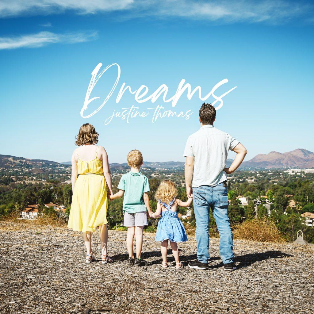 Dreams is a song by Justine Thomas about motherhood, letting go of mom guilt and rediscovering your dreams.